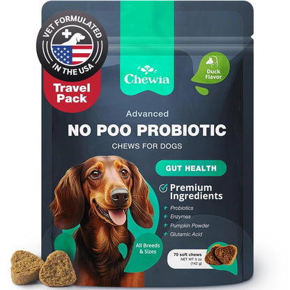 No Poo Chews for Dogs Dog Probiotics for Digestive Health