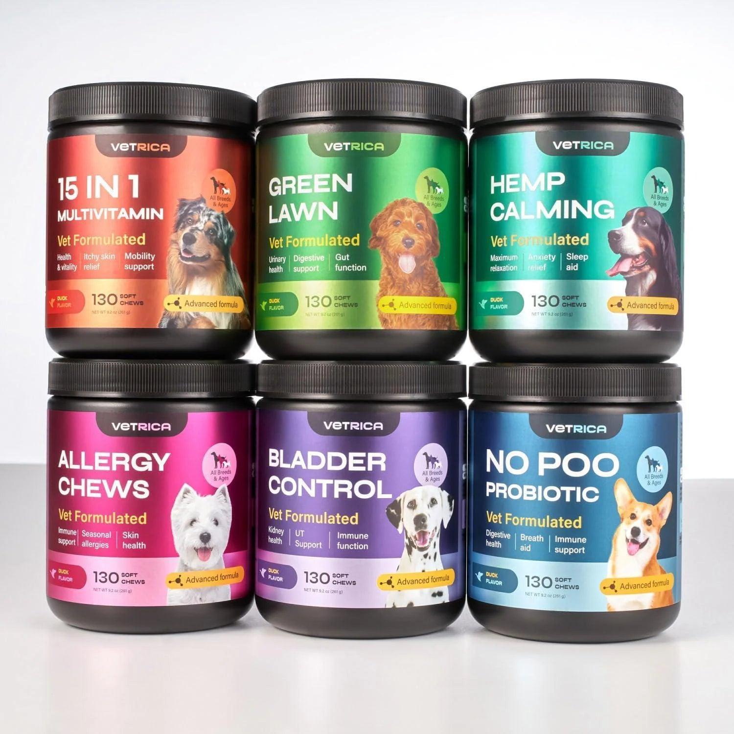 Calming Chews for Dogs Anxiety Relief Hemp Calming Chews for Dogs With