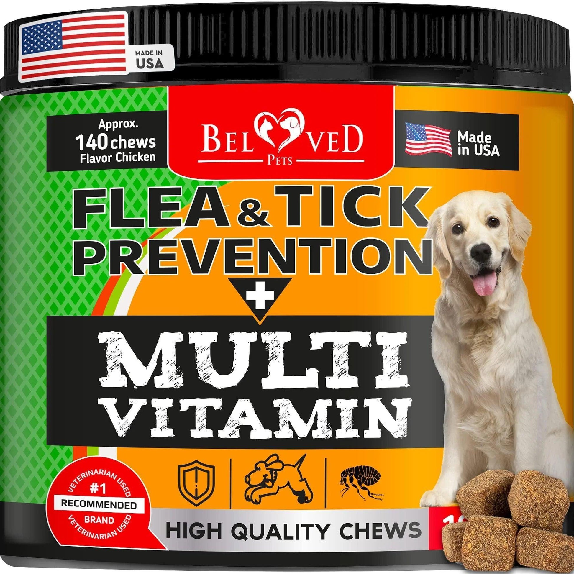 Insects Prevention Chewable Pills for Dogs Natural Pest Control for Pets Dogs