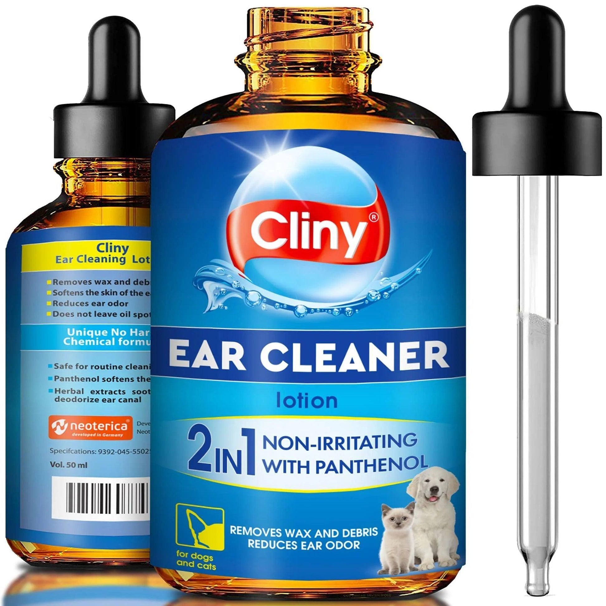 Advanced Ear Cleaner Drops – Antifungal & Itch Relief Solution - Yeast & Otic Infection Treatment